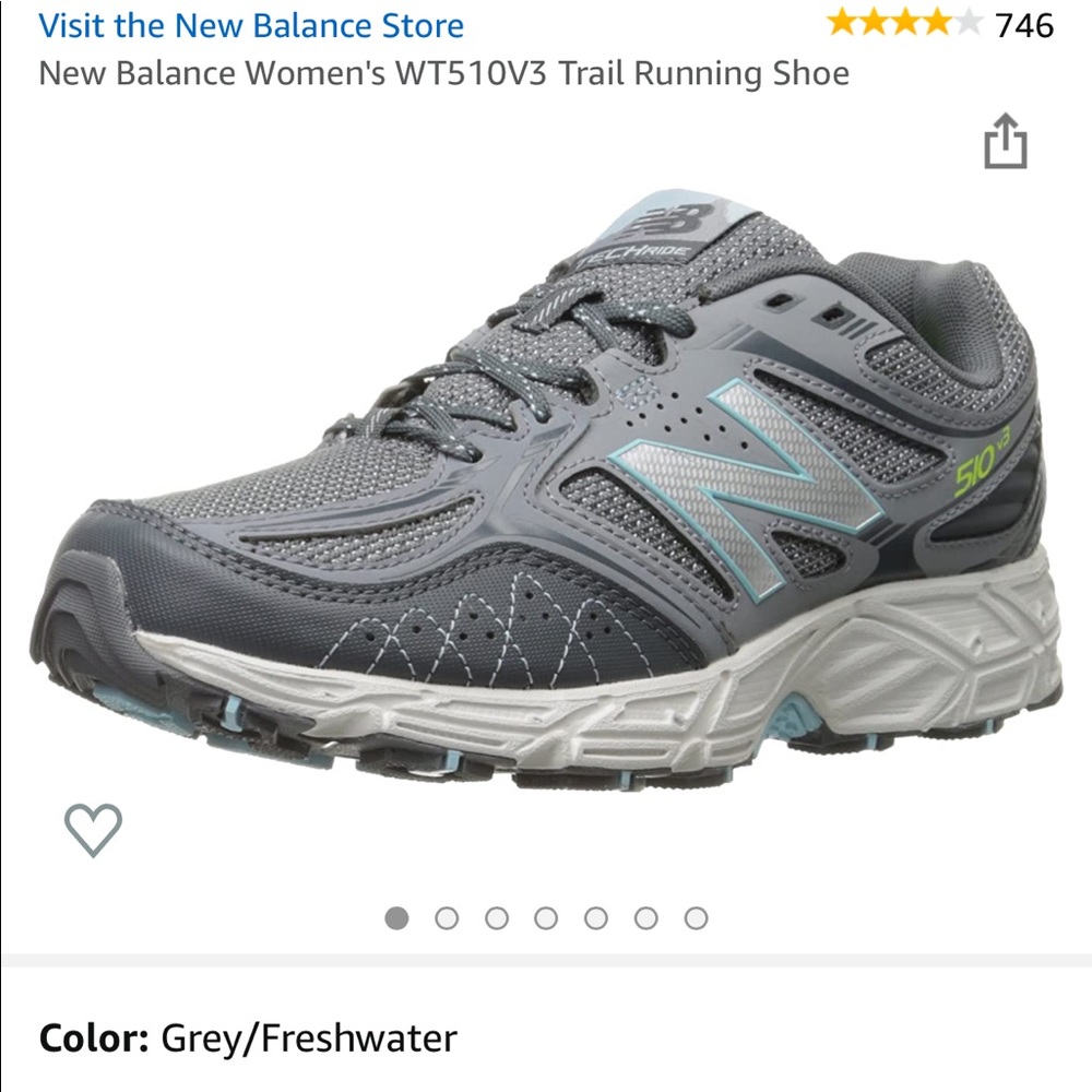 NIB New Balance WT510 Trail Running Shoes